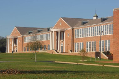 Tyler TX - 30 Aralık 2024 Tyler Junior College Binası Tyler Texas 'ta