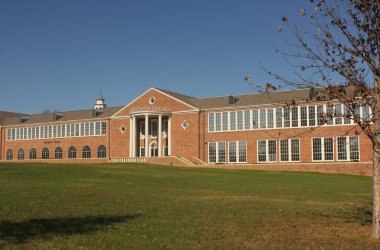 Tyler TX - 30 Aralık 2024 Tyler Junior College Binası Tyler Texas 'ta