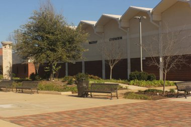 Tyler TX - 30 Aralık 2024 Tyler Junior College Binası Tyler Texas 'ta