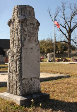 Concord TX - 12 Mart 2025: Concord, Teksas 'taki Tarihi Concord Mezarlığı