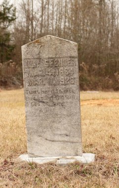 Whitehouse TX - 18 Ocak 2025: Whitehouse Teksas 'taki Tarihi Yeni Kenan Mezarlığı' ndaki Mezar Taşları