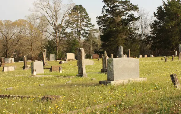 Nacogdoches Teksas 'taki Tarihi Kuzey Kilisesi Mezarlığı