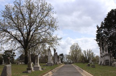 Tyler Texas 'ta bulunan tarihi Oakwood Mezarlığı