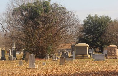 Tyler Texas 'ta bulunan tarihi Oakwood Mezarlığı