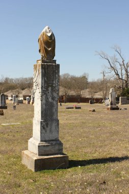 Whitehouse City Mezarlığındaki Tarihi Mezar Whitehouse Texas