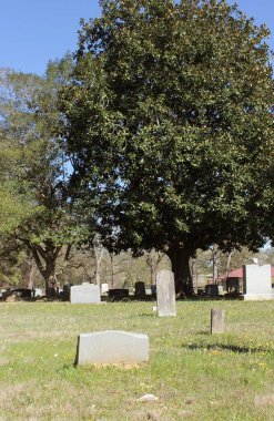 Troup, Teksas dışındaki Gtiffin Mezarlığı 'ndaki tarihi mezar taşı.