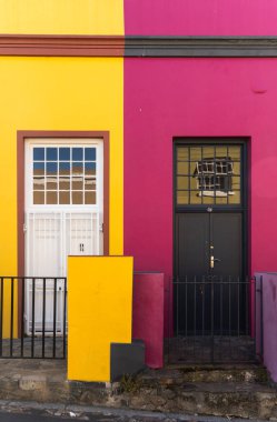 Bo Kaap, Cape Town, Güney Afrika bölgesi. Yüksek kalite fotoğraf