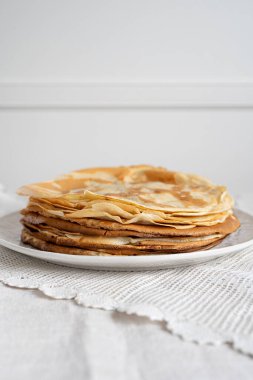 Tabakta krep. Yüksek kalite fotoğraf