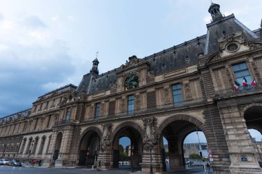 Paris, Fransa. Paris, Fransa. Avrupa mimarisi ve ünlü binalar. Yüksek kalite fotoğraf