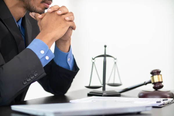 Lawyer Office Provides Consultation Services Legal Issues Those Who Need — Stock Photo, Image