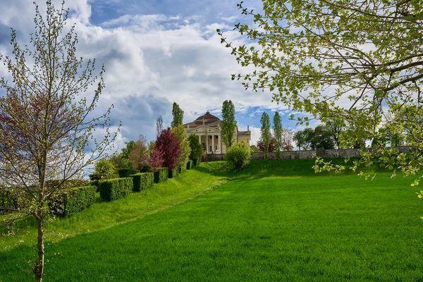 Villa Almerico Capra Bekannt Als Rotonda Ist Eine Venezianische Villa — Stockfoto