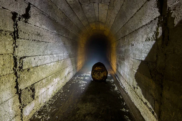 Túnel Abandonado Sob Belgrado — Fotografia de Stock