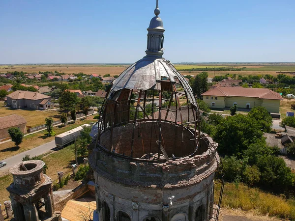 Verlaten Kerk Bobda Roemenië — Stockfoto
