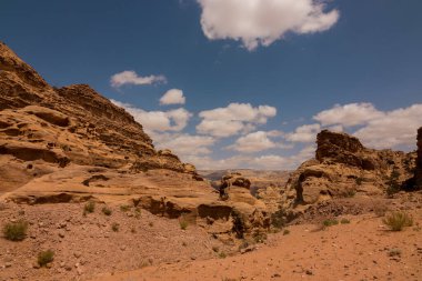 Petra, çöldeki antik şehir.
