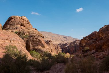 Petra, çöldeki antik şehir.