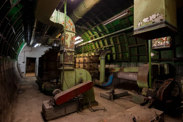 Abandoned Cold War Bunker Royalty Free Stock Photos