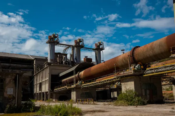 Abandoned cement factory in Italy