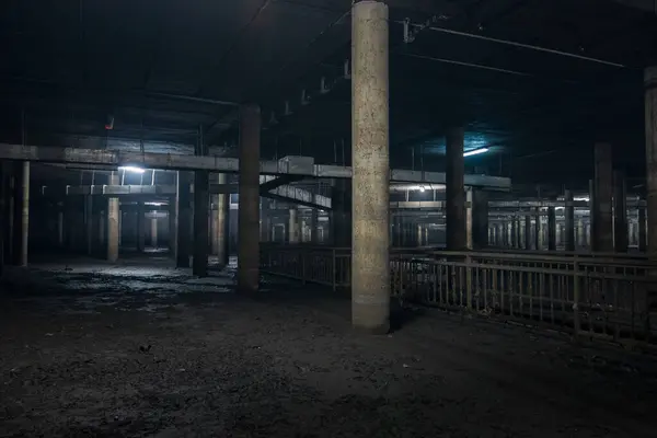 Dark warehouse interior Stock Photos, Royalty Free Dark warehouse interior  Images | Depositphotos