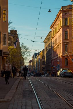 Helsinki, Finlandiya 'da sokak fotoğrafları