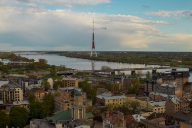 Letonya Bilim Akademisi, Riga, Letonya 'nın manzarası