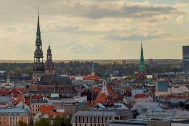 Letonya Bilim Akademisi, Riga, Letonya 'nın manzarası