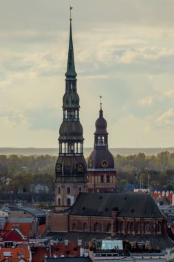 Letonya Bilim Akademisi, Riga, Letonya 'nın manzarası
