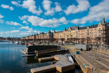 İsveç, Stockholm sokaklarında bahar
