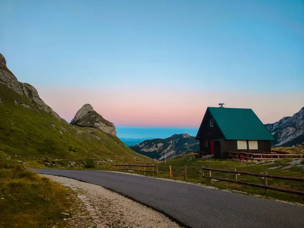 Karadağ 'ın Zabljak kentindeki çiftlik evi