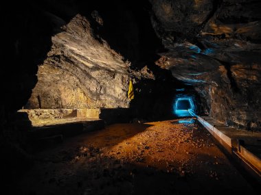 Hırvatistan 'da terk edilmiş kömür madeni
