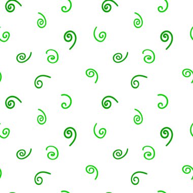 Karalamalar el çizimi. Ambalaj kağıdı, tekstil ve kumaş için kusursuz, soyut karalama deseni. Vektör illüstrasyonu