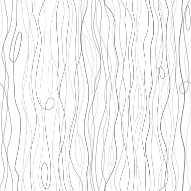 Dalgalı çizgilerin doğal minimalist deseni. Stylize ahşap yapısı. Doku kusursuz desen. Vektör illüstrasyonu