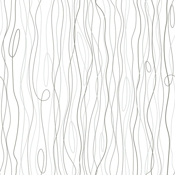 Φυσικό Μινιμαλιστικό Μοτίβο Κυματιστών Γραμμών Στυλιζαρισμένο Ξύλο Υφή Χωρίς Ραφή — Διανυσματικό Αρχείο