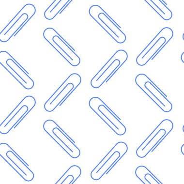 Basit, pürüzsüz mavi ataç deseni. Vektör illüstrasyonu