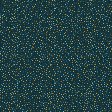 Koyu arkaplanda noktasız benekli desen. Bebek tekstil kumaşları için bir model. Vektör illüstrasyonu