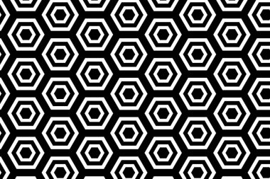 Altıgen dokusu geometrik desen. Altıgen dokusu. Kusursuz geometrik desen. Vektör sanatı.