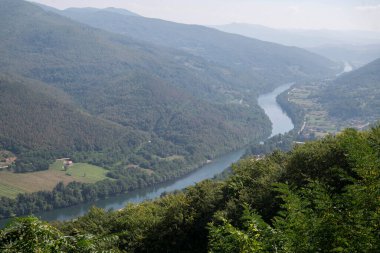 Drina Nehri, Sırbistan Tara Ulusal Parkı manzaralı