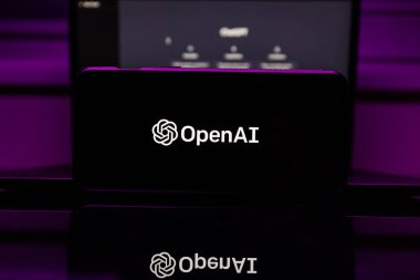 ChatGPT on computer. Chat GPT is artificial intelligence AI chatbot which was launched by OpenAI. High quality photo