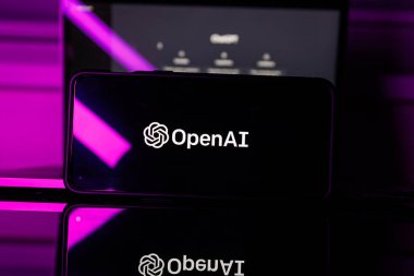 ChatGPT on computer. Chat GPT is artificial intelligence AI chatbot which was launched by OpenAI. High quality photo
