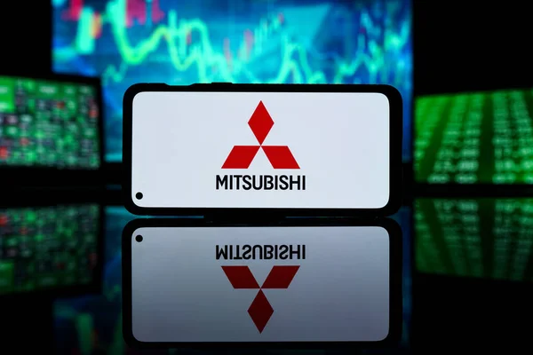 New York Vereinigte Staaten Von Amerika 2023 März Mitsubishi Unternehmen — Stockfoto