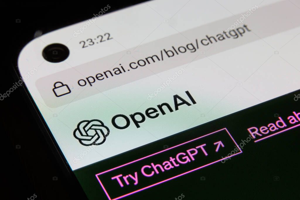 Kaunas, Lithuania - 2023 June 15: ChatGPT application on smartphone. High quality photo