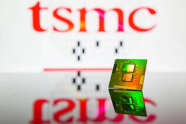 Nueva Jersey Estados Unidos América Febrero Logotipo Tsmc Microchip Semiconductor Fotos De Stock