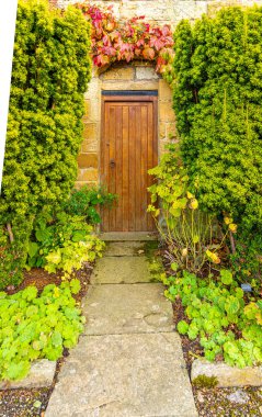 Grace Dağı 'nın pirory manzarası, Doğu Harlsey, Kuzey Yorkshire, İngiltere, İngiltere' de bir manastır.