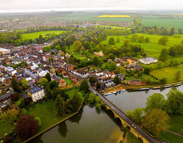 Wallingford Tarihi Bir Pazar Kasabası Oxford Ile Ngiltere Thames Nehri — Stok fotoğraf