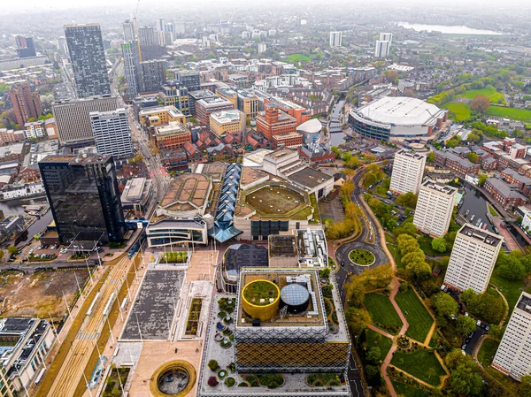 Vue Aérienne Birmingham Une Ville Majeure Région Des West Midlands — Photo