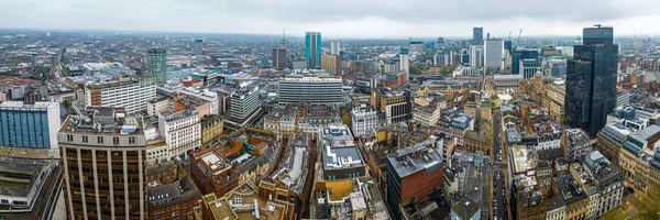 Letecký Pohled Birmingham Významné Město Regionu West Midlands Anglie Mnoha — Stock fotografie