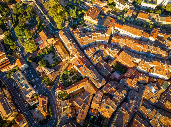Aerial View Grasse Town French Riviera Known Its Long Established — Stock Photo, Image
