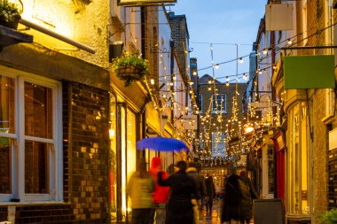 Londra 'nın Richmond bölgesi Noel için dekore edildi.