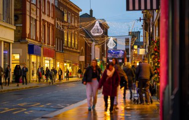 Londra 'nın Richmond bölgesi Noel için dekore edildi.