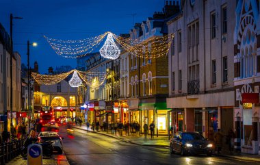 Londra 'nın Richmond bölgesi Noel için dekore edildi.