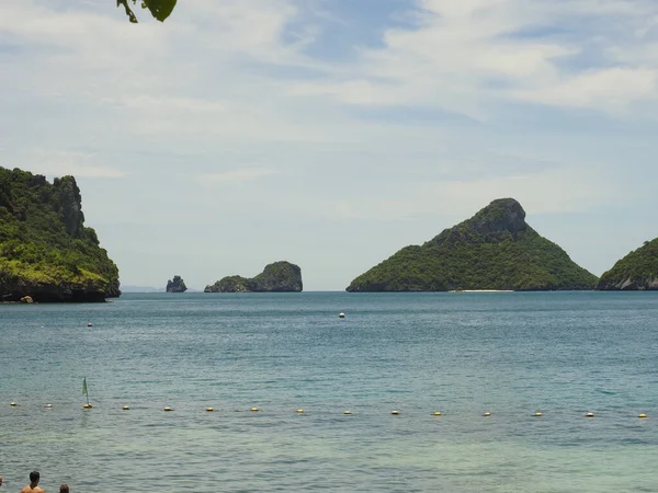 Tropische Küste Thailands Sommer — Stockfoto